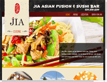 Tablet Screenshot of jiaasianfusion.com